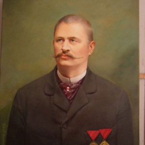 Portrait with bust